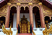 Luang Prabang, Laos. Wat Pa Kha, temple on the opposite shore of the Nam Khan.